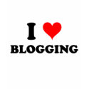I Love Blogging t-shirts