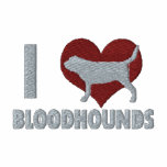 I Love Bloodhounds Hoodie