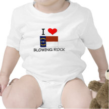 I Love Blowing Rock North Carolina Bodysuit