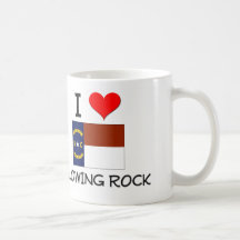 I Love Blowing Rock North Carolina Coffee Mug