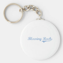 I Love Blowing Rock North Carolina Keychain