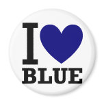I Love Blue magnets