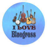 I LOVE BLUEGRASS -STICKER