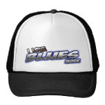 I Love BLUES music hats