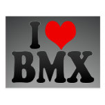 I love BMX Post Card