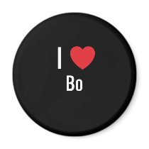 I love Bo magnets