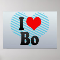 I Love Bo, Sierra Leone Posters