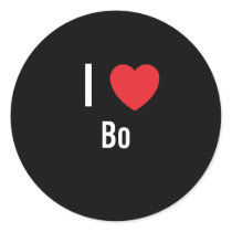 I love Bo stickers