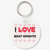 I LOVE BOAT WRIGHTS keychains