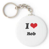 I Love BOB Key Chain