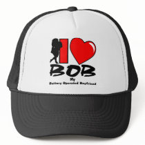 I Love BOB My Battery Operated Boyfriend Mesh Hat