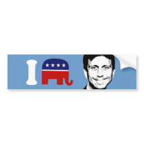 I Love Bobby Jindal Bumper Sticker