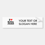 I Love Bobby Jindal Bumper Sticker