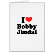 I Love Bobby Jindal cards