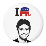 I Love Bobby Jindal magnets