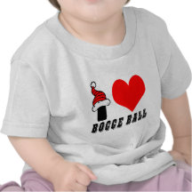 I Love Bocce Ball Design Shirt