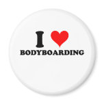I Love Bodyboarding magnets
