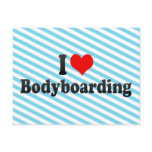 I love Bodyboarding postcards