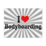 I love Bodyboarding postcards
