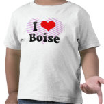 I Love Boise, United States Tee Shirts