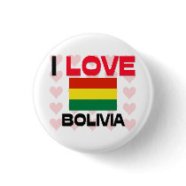 I Love Bolivia buttons