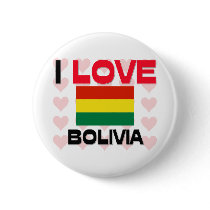I Love Bolivia buttons
