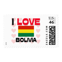 I Love Bolivia postage