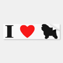 I Love Bolognese Bumper Sticker