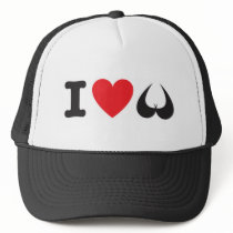 I (love) Boobies Mesh Hat