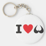 I (love) Boobies Keychain