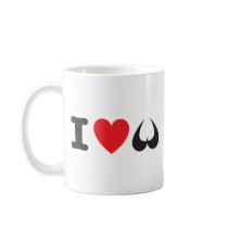I (love) Boobies Coffee Mugs