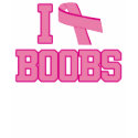 I Love Boobs Breast Cancer Ribbon t-shirts by BoogieMonst I Love Boobs Breast Cancer Ribbon t-shirts