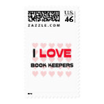 I LOVE BOOK KEEPERS STAMPS