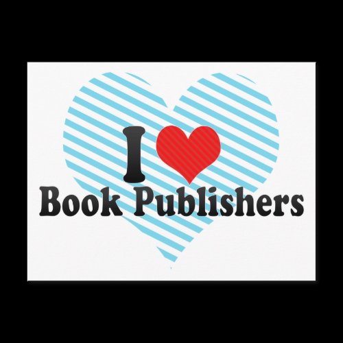 I Love Book Publishers Post Cards
