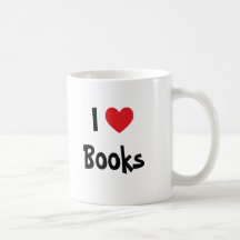 I Love Books Mugs