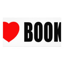 I Love Books photo cards