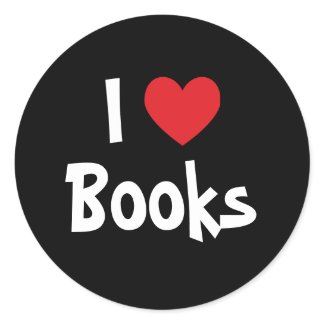 I Love Books sticker