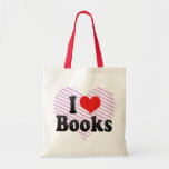 I Love Books Tote Bag
