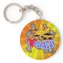 I Love Boracay Keychain