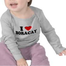 I Love Boracay Tee Shirt