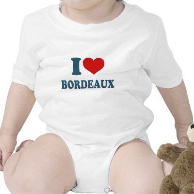 I Love Bordeaux T Shirt