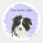 I love Border Collies  Sticker
