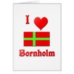 I Love Bornholm Card