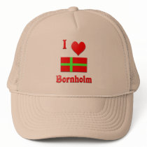 I Love Bornholm Trucker Hat