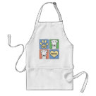 standard_apron - Are you a Borzoi owner? This unique Borzoi art features a smiling Borzoi cartoon. Our Borzoi t-shirts and gifts are perfect for dog lovers. Wear a Borzoi t-shirt, stick Borzoi magnets on the fridge, carry a Borzoi tote bag, or drink from a Borzoi mug! Our dog cartoons are very popular with kids and babies too! Shop www.zazzle.com/dogcartoons for cute dog breed gifts.