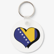 I Love Bosnia and Herzegovina Keychain by MyLoveStore I Love Bosnia and Herzegovina Keychain