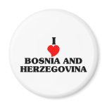 I Love Bosnia and Herzegovina magnets