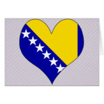 I Love Bosnia Herzegovina Greeting Cards