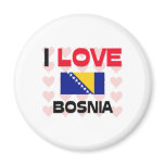I Love Bosnia magnets