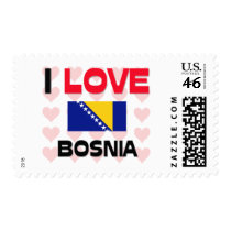 I Love Bosnia postage